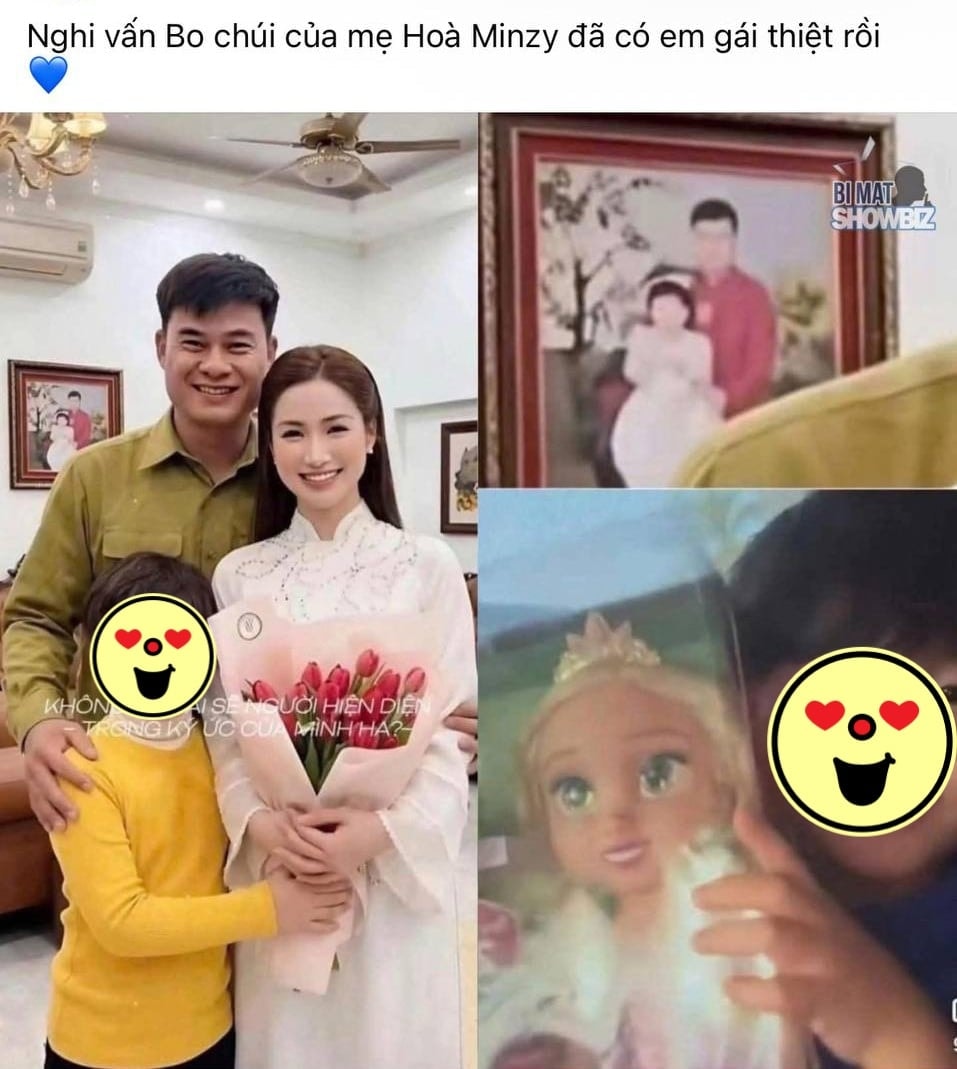 Hòa Minzy bác bỏ tin đồn có con gái với Đại úy Thăng Văn Cương bằng ảnh AI