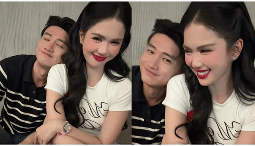 Quốc Trường thân mật Ngọc Trinh gây chú ý