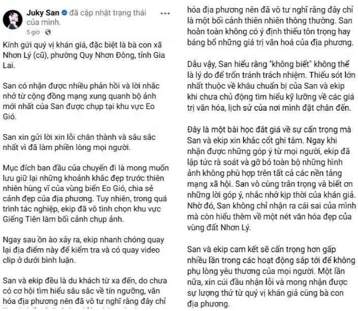 Vụ ca sĩ tắm Giếng Tiên, cơ quan chức năng khẳng định không phải di tích