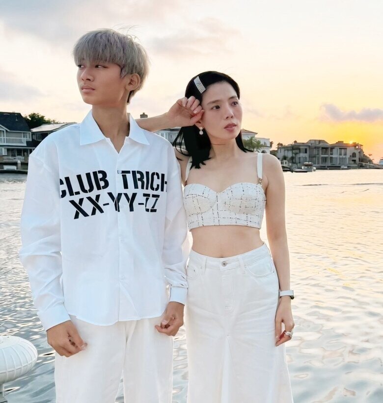 Con trai ca sĩ Lệ Quyên đại diện Việt Nam tại sự kiện quốc tế