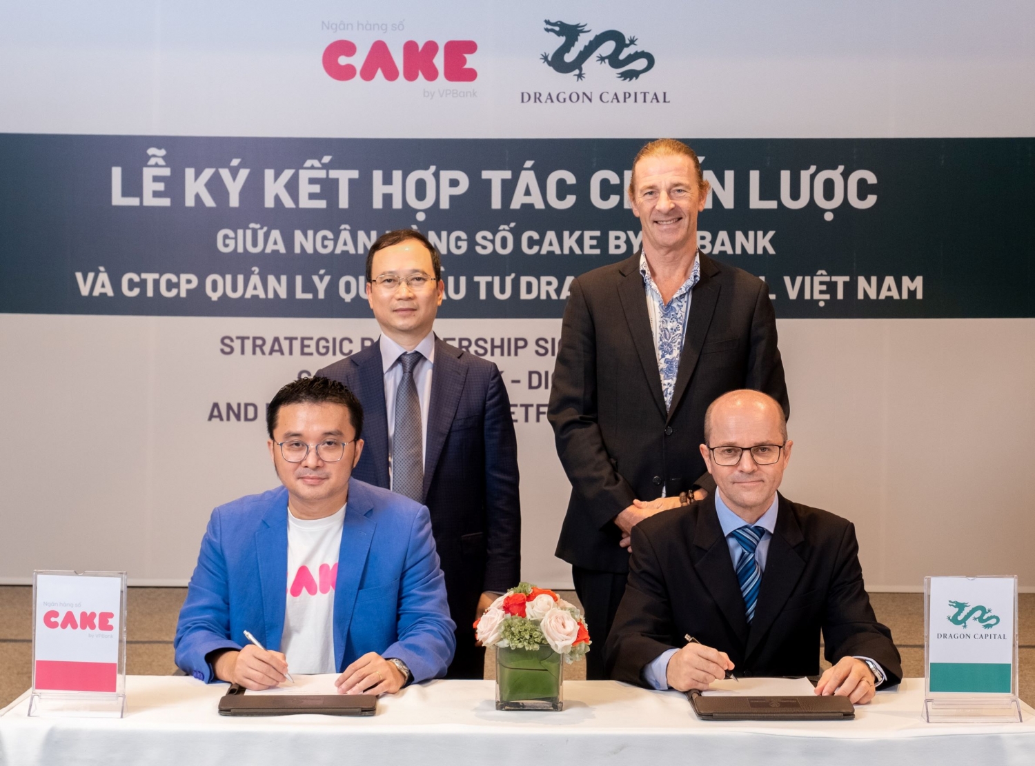 Cake by VPbank và Dragon Capital ký kết hợp tác chiến lược: Đầu tư dễ dàng, an toàn cùng CAKE chỉ từ 10.000VNĐ