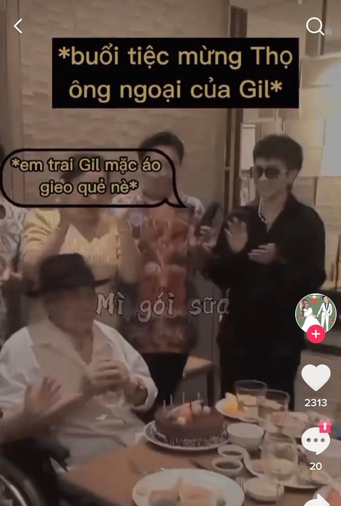 Netizen bắt trọn khoảnh khắc Hoàng Thùy Linh 'ra mắt' gia đình Gil Lê