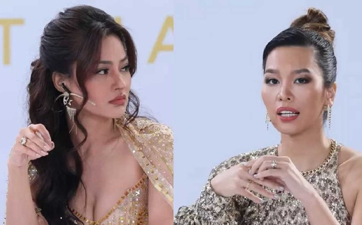 Hà Anh và Vũ Thu Phương 'lời qua tiếng lại' ngay trên ghế giám khảo chương trình Tôi là Hoa hậu Hoàn vũ Việt Nam 2022