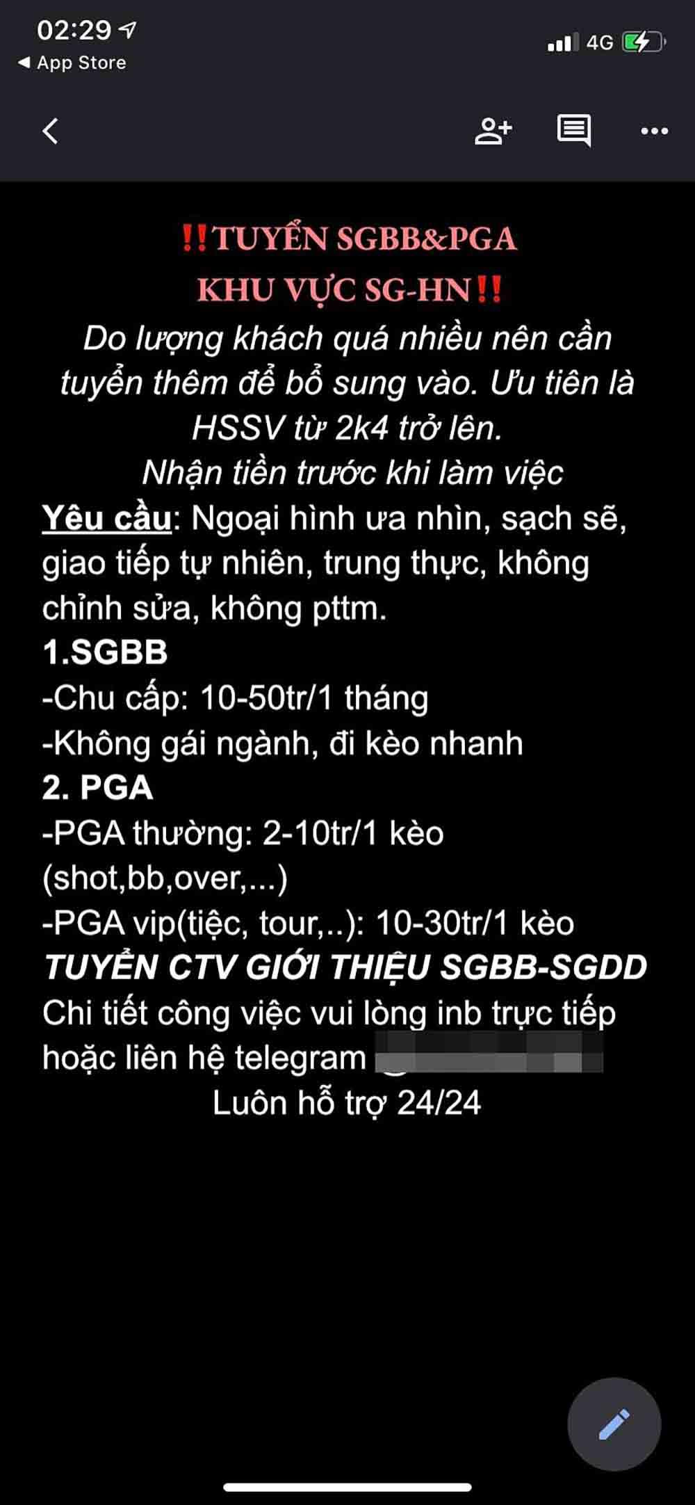 Lộ diện nhiều người mẫu, diễn viên, MC trong đường dây 'sugar baby' của tú bà sinh viên