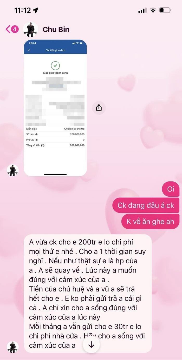 Chu Bin nói gánh nợ 500 triệu, mua nhà cho bạn gái, tình cũ phản pháo gắt