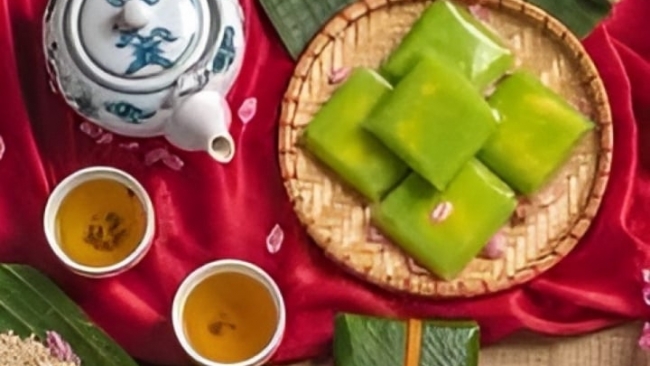 Bánh cốm Hà Nội - Món ăn gây thương nhớ vào mùa thu