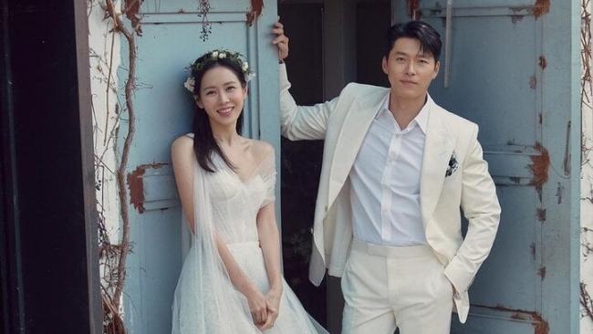 Ảnh cưới chưa từng công bố của Hyun Bin - Son Ye Jin