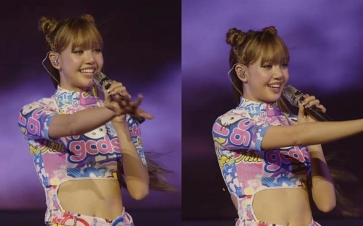 Lisa (BLACKPINK) tạo hình ‘cực cháy’, khuấy động sân khấu 'Coachella 2025'