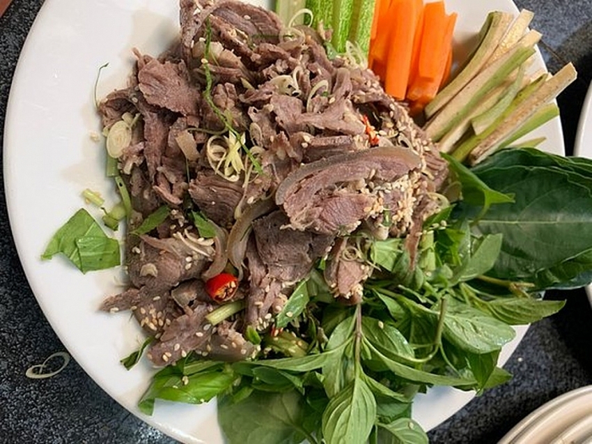 Món dê tái chanh Ninh Bình lọt top món ngon nhất thế giới Món dê tái chanh Ninh Bình lọt top món ngon nhất thế giới