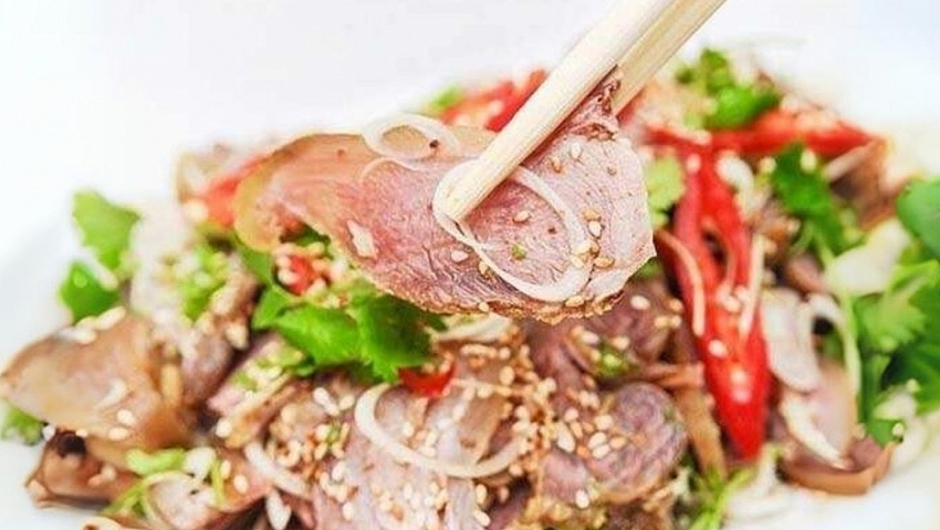 Món dê tái chanh Ninh Bình lọt top món ngon nhất thế giới Món dê tái chanh Ninh Bình lọt top món ngon nhất thế giới