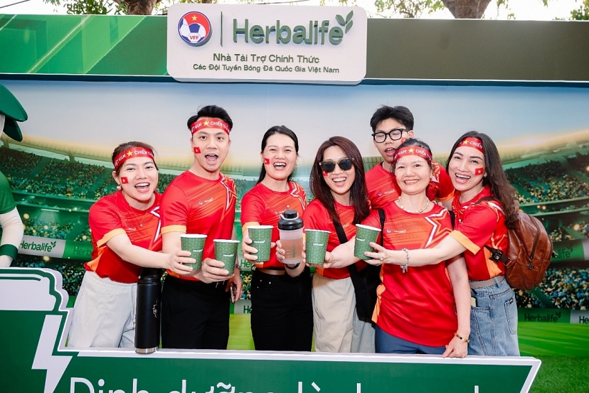Herbalife Việt Nam tổ chức Fanzone tiếp lửa Đội tuyển Việt Nam