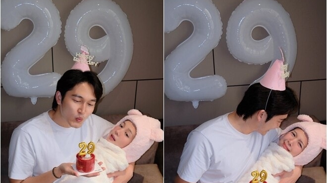 Diễn viên Đình Tú gây sốt với màn chúc mừng sinh nhật Ngọc Huyền độc lạ