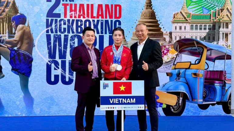 Kickboxing Việt Nam xuất sắc xếp thứ 3 tại Cúp thế giới 2026