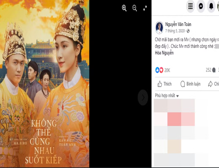 Tình bạn đáng ngưỡng mộ giữa Văn Toàn - Hòa Minzy