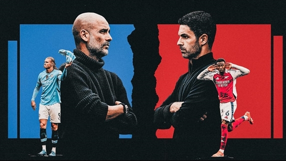 Manchester City vs Arsenal: Trận đại chiến định đoạt ngôi vương tại Etihad