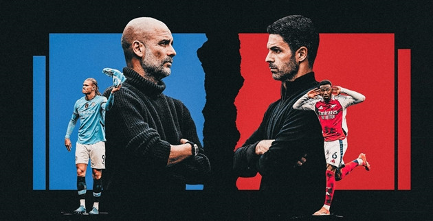 Manchester City vs Arsenal: Trận đại chiến định đoạt ngôi vương tại Etihad
