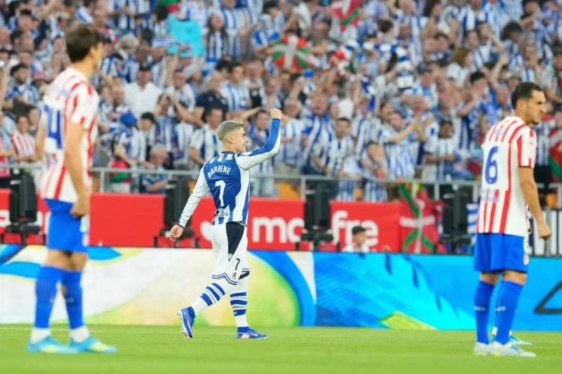 Atletico Madrid gục ngã ở chung kết Cup Nhà Vua Tây Ban Nha