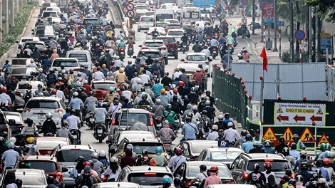 Các khu vực Hà Nội dự kiến cấm xe máy xăng từ 1/7