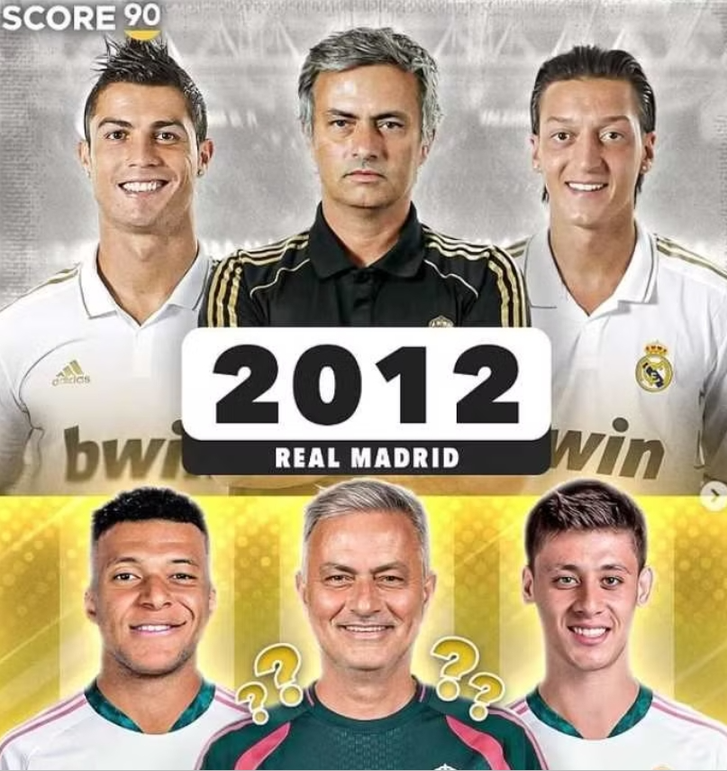 HLV Mourinho có thể tái ngộ Real Madrid, động thái của Mbappe gây chú ý