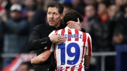 Simeone khẳng định dàn trụ cột Atletico Madrid sẵn sàng tái đấu Arsenal tại London