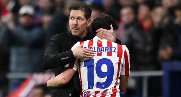 Simeone khẳng định dàn trụ cột Atletico Madrid sẵn sàng tái đấu Arsenal tại London