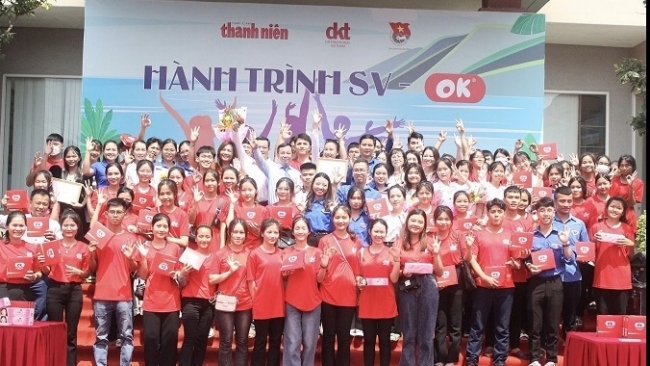 Đoàn viên, sinh viên tỉnh Quảng Bình hào hứng với "Hành trình SV - OK"
