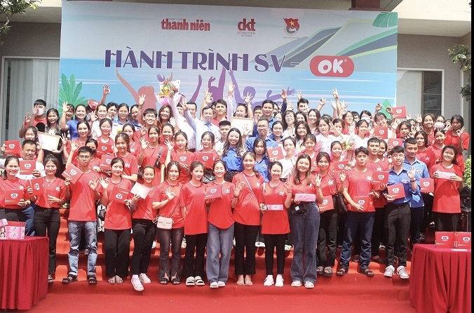 Đoàn viên, sinh viên tỉnh Quảng Bình hào hứng với "Hành trình SV - OK"