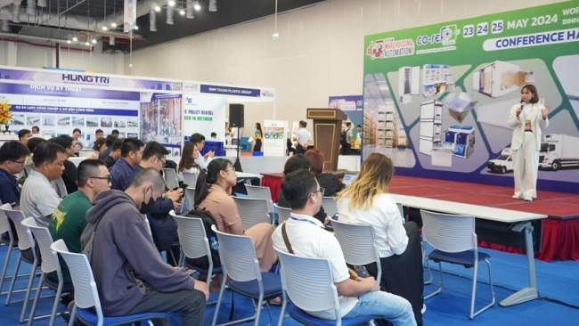 Hàng trăm doanh nghiệp "đổ bộ" Triển lãm Kho vận và Tự động hóa Việt Nam