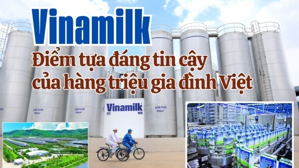 Vinamilk – điểm tựa đáng tin cậy của hàng triệu gia đình Việt