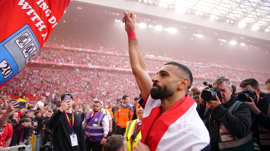 Salah được bầu chọn hay nhất bóng đá Anh mùa giải 2024-2025