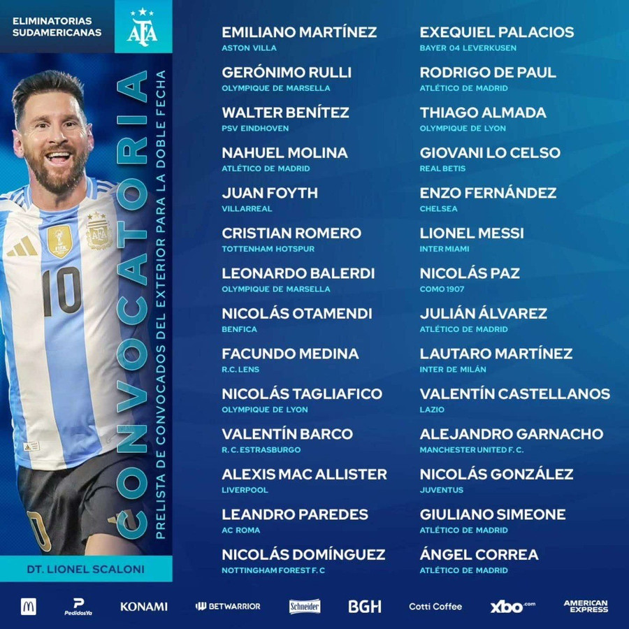 Messi và Garnacho cùng khoác áo tuyển Argentina