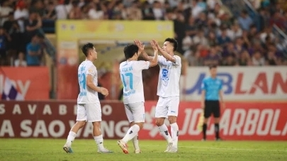 Thắng đậm Hoàng Anh Gia Lai, Thép xanh Nam Định xây chắc ngôi đầu V-League