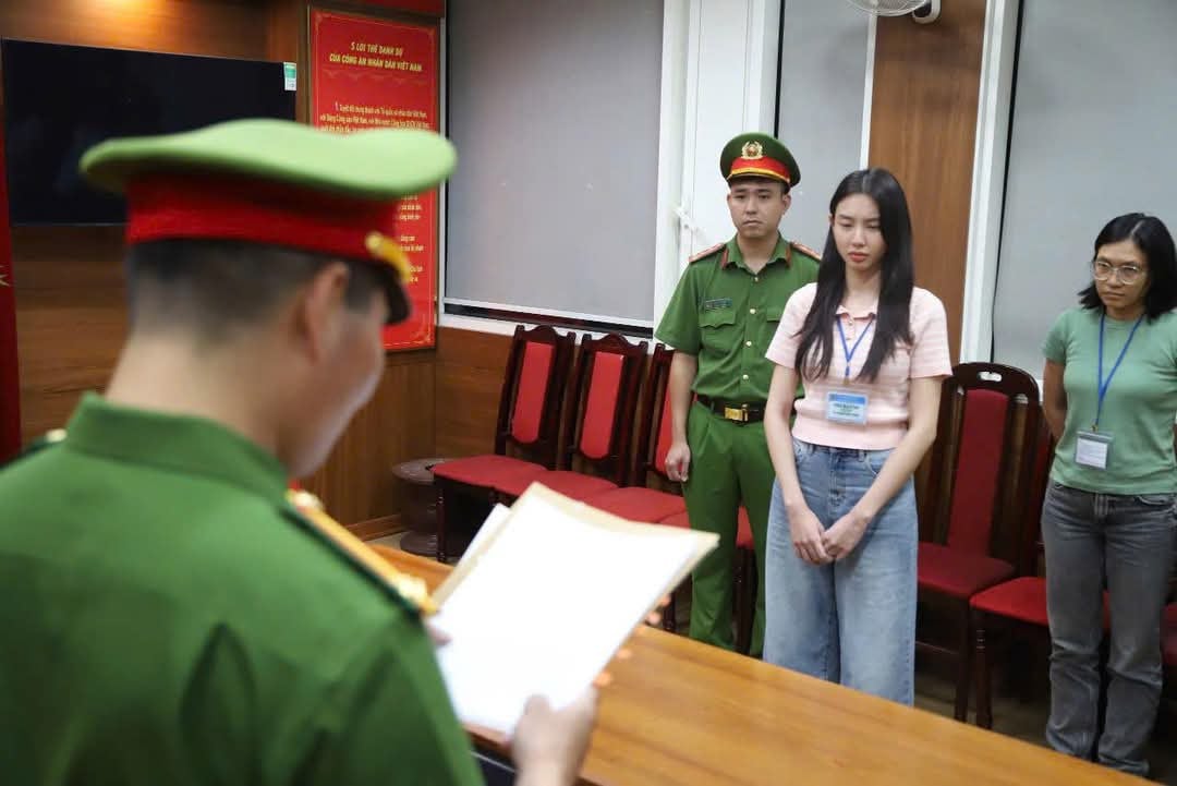 Hoa hậu Nguyễn Thúc Thùy Tiên bị bắt