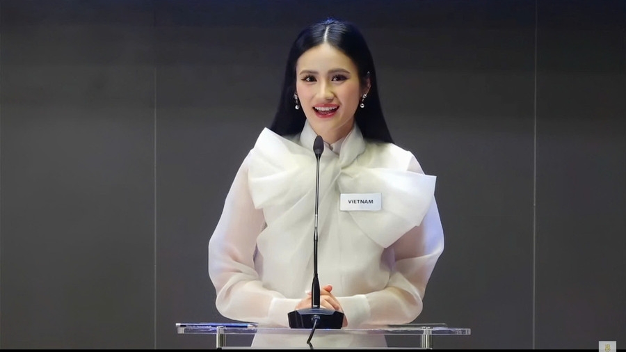 Ý Nhi đưa khát vọng chắp cánh cho trẻ em Việt Nam tới Miss World 2025