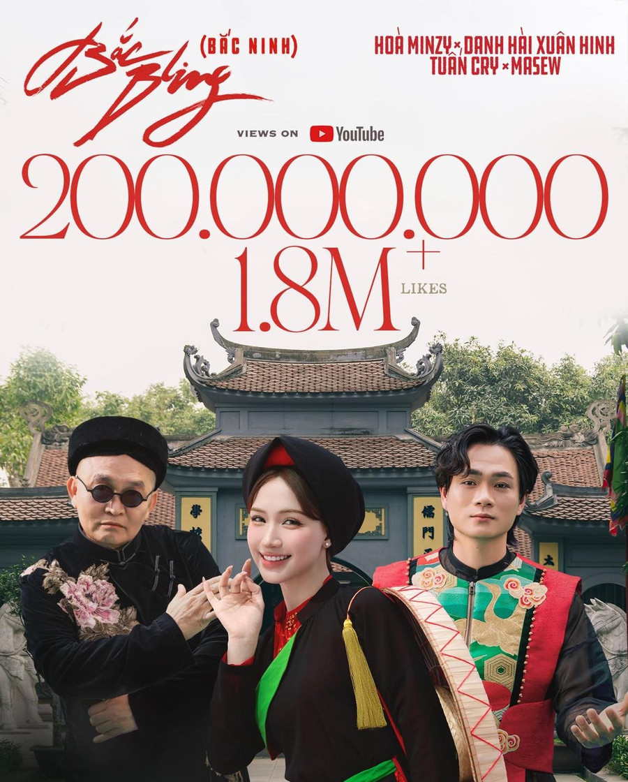 Hòa Minzy lập kỷ lục chưa từng có trong lịch sử Vpop