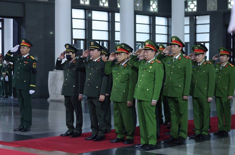 Cử hành trọng thể lễ viếng nguyên Chủ tịch nước Trần Đức Lương