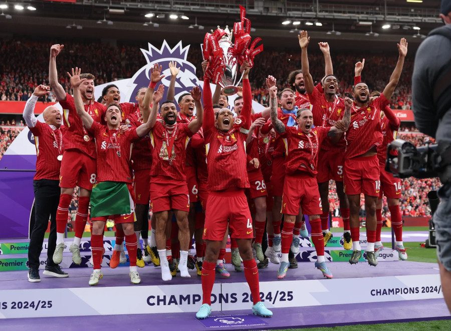 Lần đầu tiên trong lịch sử, Ngoại hạng Anh có 6 đội bóng dự Champions League