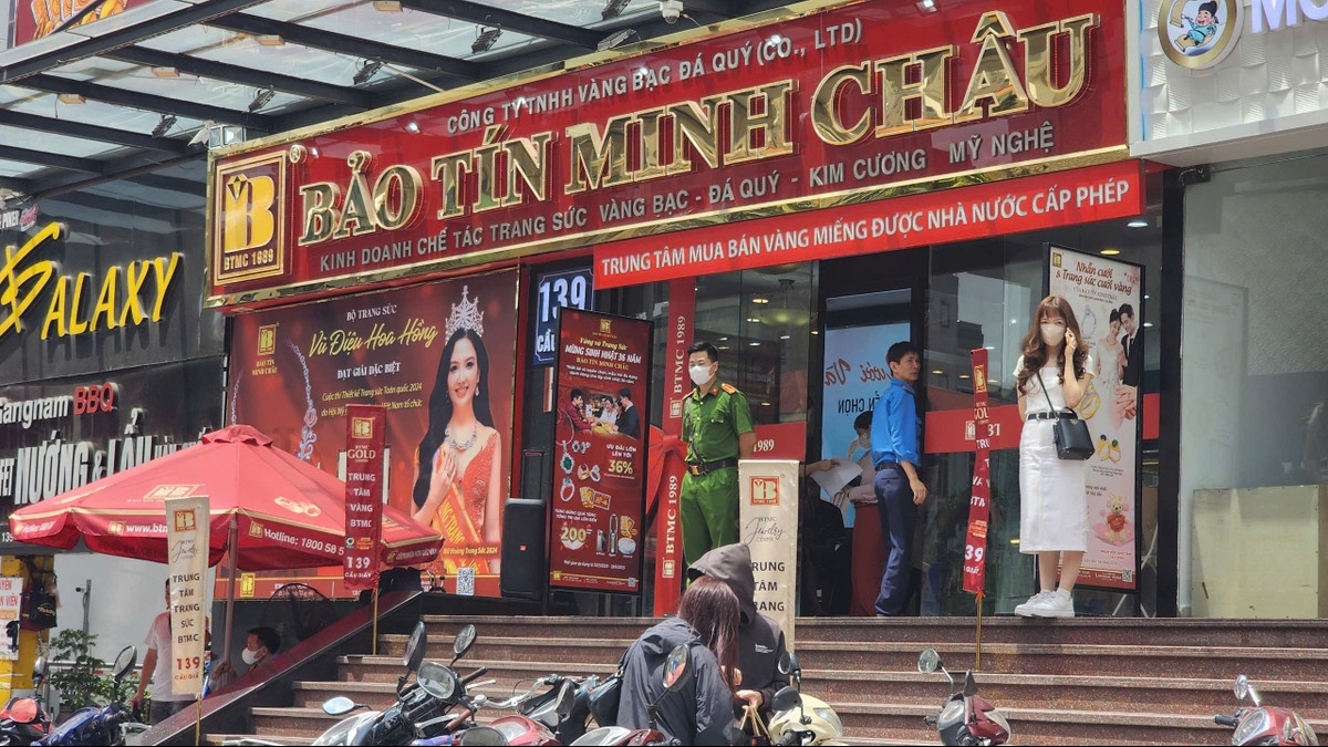 Mất niềm tin vào vàng Bảo Tín Minh Châu