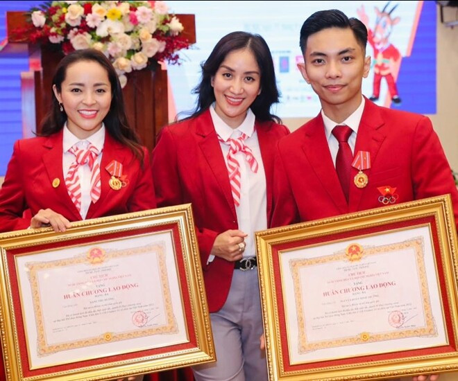 Kiện tướng Khánh Thi nhận Huân chương Lao động hạng Ba lần thứ 3: Sự bền bỉ của biểu tượng Dancesport