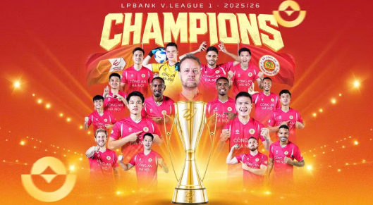 HLV Polking: Công an Hà Nội xứng đáng vô địch V-League