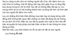 Hải Đăng Doo - Lou Hoàng nhờ pháp luật xử lý tin giả, cắt ghép