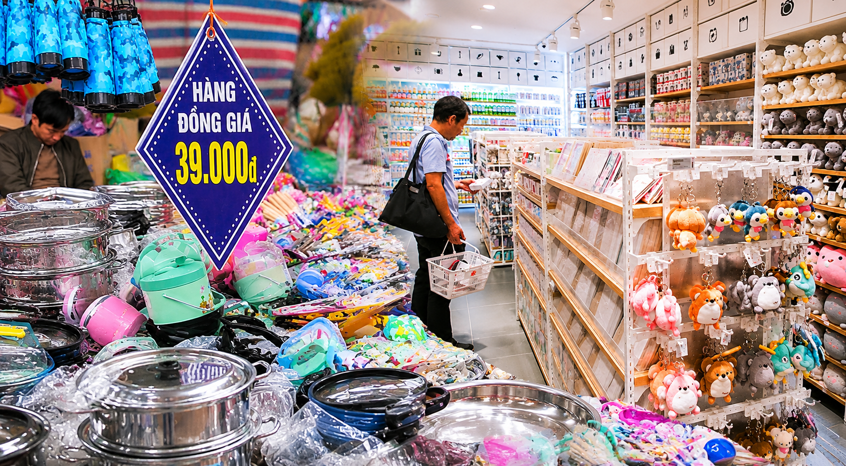 Hàng đồng giá: Thiên đường mua sắm hay chiếc bẫy tiêu dùng?