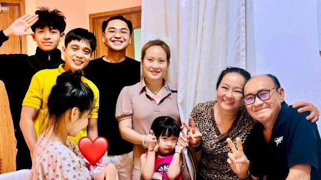 Lê Lộc hạ sinh con đầu lòng: Nghệ sĩ Duy Phương cùng gia đình hạnh phúc đón thành viên mới