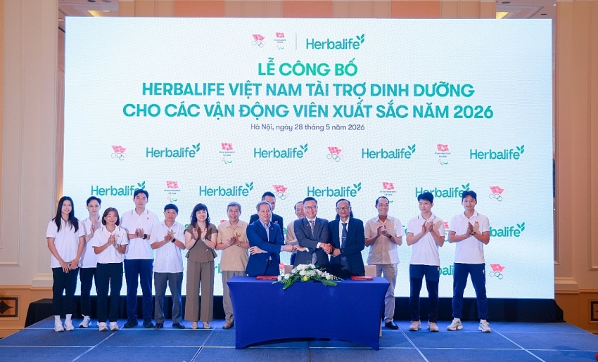 Herbalife Việt Nam tài trợ sản phẩm dinh dưỡng cho các vận động viên xuất sắc Việt Nam năm 2026 Herbalife Việt Nam tài trợ sản phẩm dinh dưỡng cho các vận động viên xuất sắc Việt Nam năm 2026
