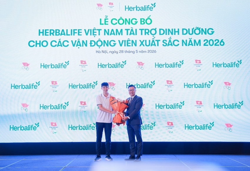 Herbalife Việt Nam tài trợ sản phẩm dinh dưỡng cho các vận động viên xuất sắc Việt Nam năm 2026 Herbalife Việt Nam tài trợ sản phẩm dinh dưỡng cho các vận động viên xuất sắc Việt Nam năm 2026