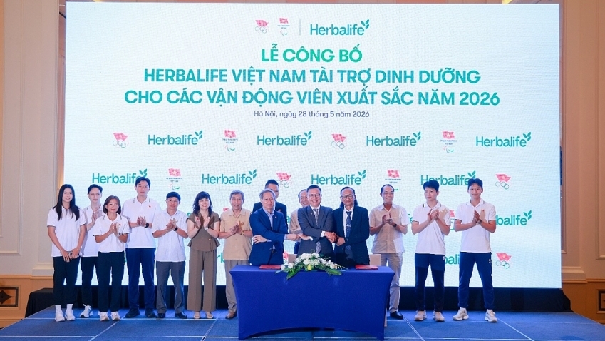 Herbalife Việt Nam tài trợ sản phẩm dinh dưỡng  cho các vận động viên xuất sắc Việt Nam năm 2026