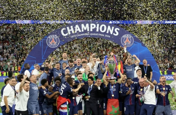 Vô địch Champions League 2025/2026, PSG nhận thưởng cực lớn