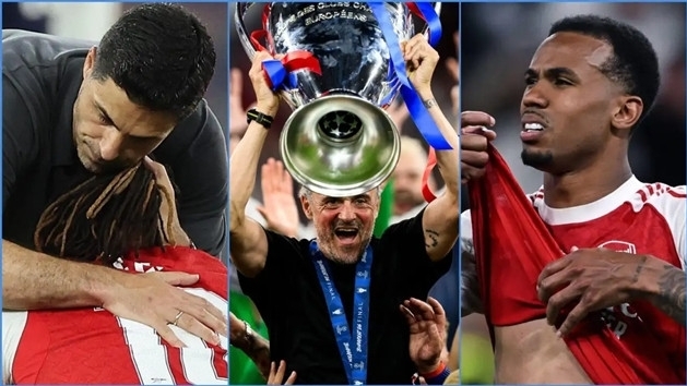 Arsenal và 16 bài học đắt giá sau thất bại trước PSG tại chung kết Champions League