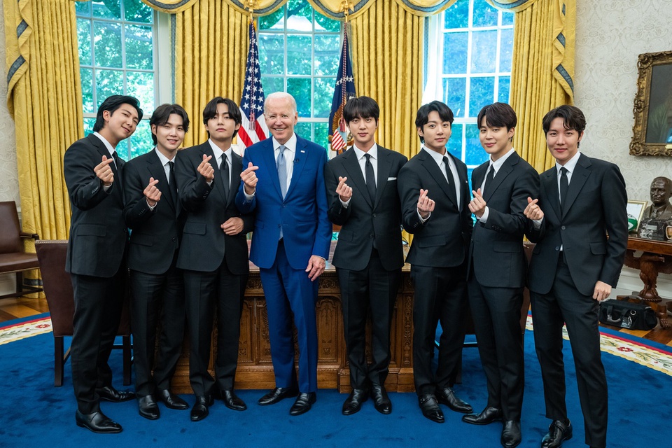 BTS gặp gỡ Tổng thống Mỹ Joe Biden tại Nhà Trắng