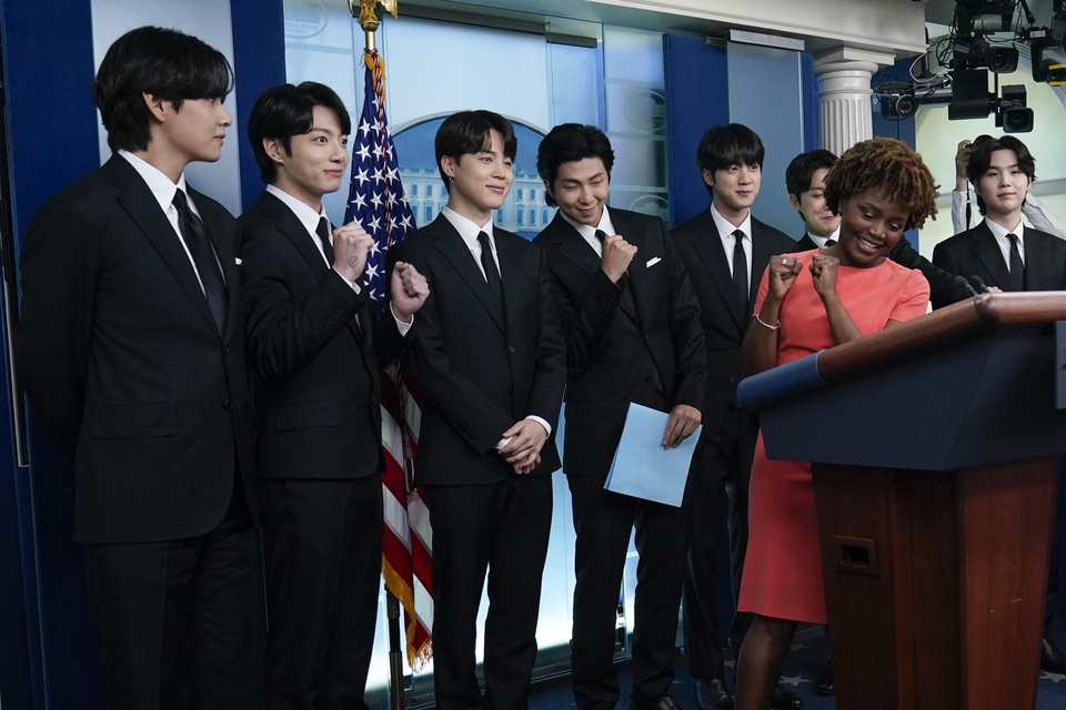 BTS gặp gỡ Tổng thống Mỹ Joe Biden tại Nhà Trắng